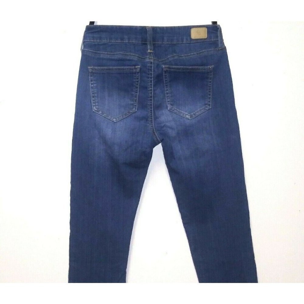 Celebrity Pink Womens Jeans blue distressed Waist 25 skinny ripped stretch EUC - Picture 6 of 8